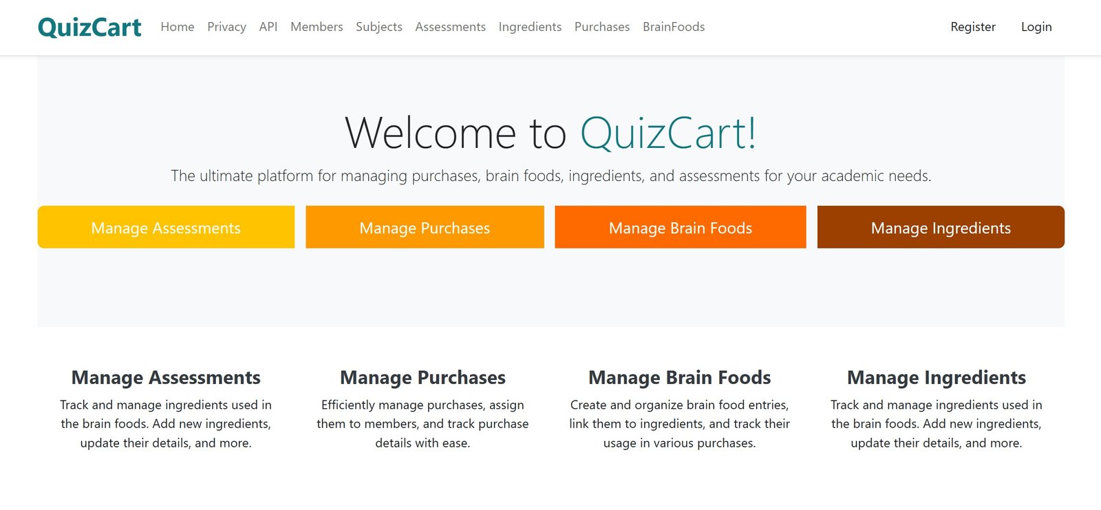 QuizCart